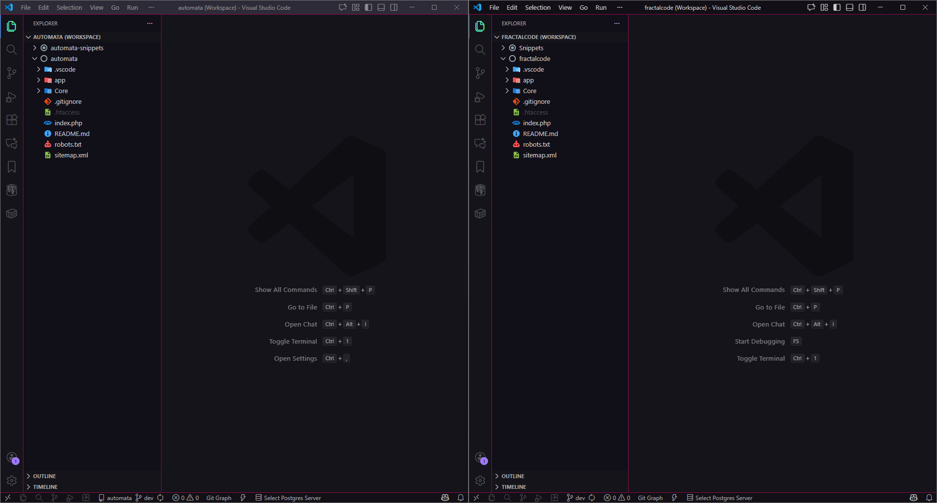 Demostración de Project Identifier en VS Code